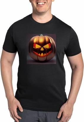 CafePress Shiny Jack O' Lantern Men's Eco Sport T Shirt Men's Eco Sport Dark T-Shirt