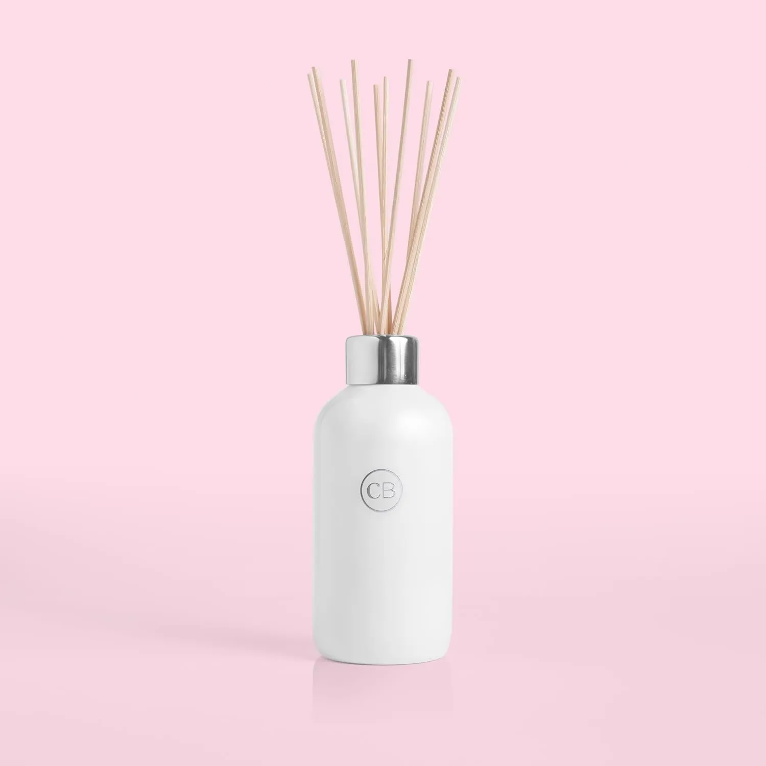 Capri Blue Volcano Reed Diffuser Set - Includes Reed Diffuser Sticks, Fragrance Oil, and Glass Bottle - Luxury Scented Room Freshener - White (8 fl oz)