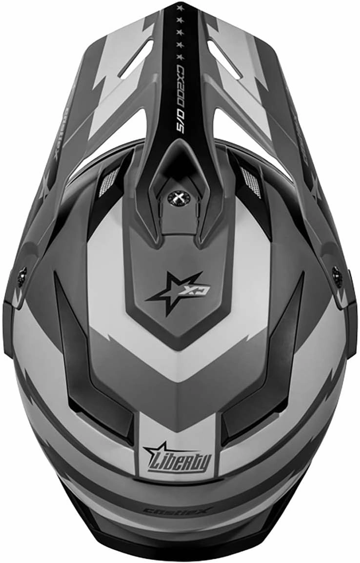 Castle X CX200 Liberty Dual Sport Snow Helmet (Matte Charcoal - X-Large)