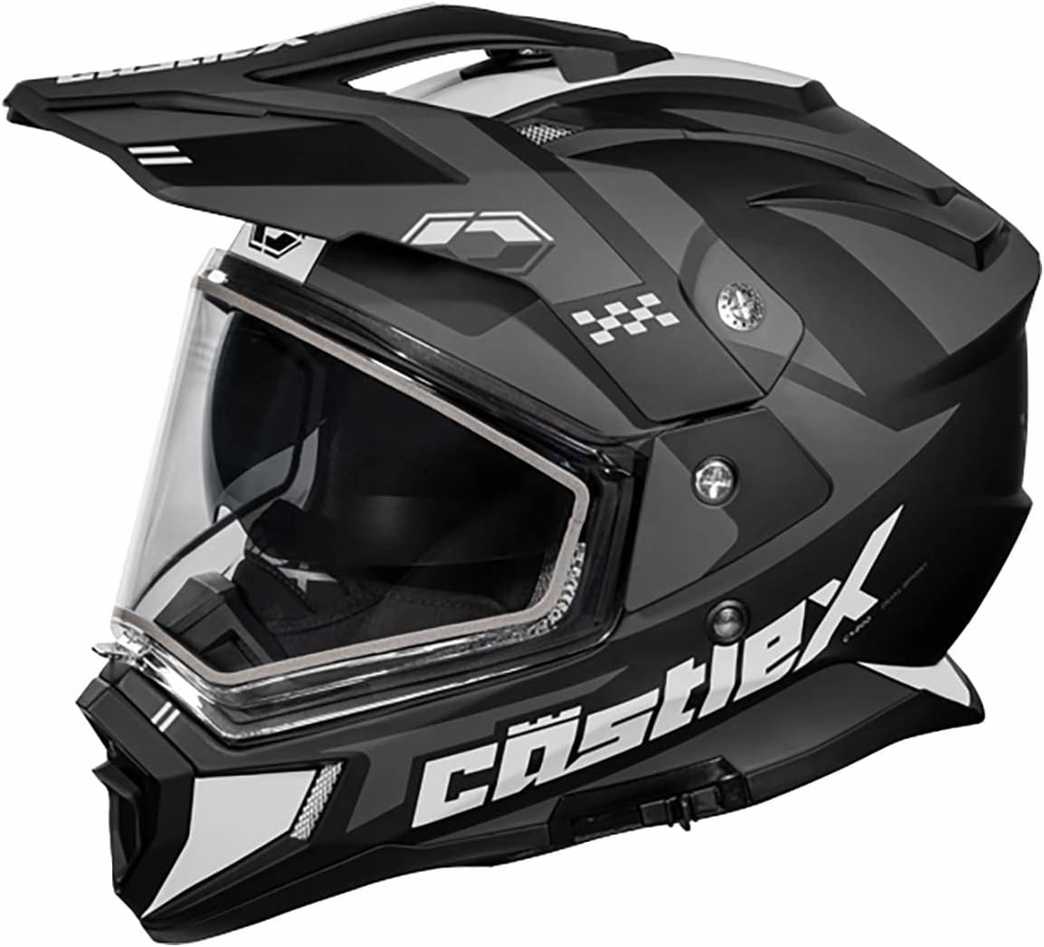 Castle X CX200 Wrath Dual Sport Snow Helmet (Matte Charcoal - 2X-Large)