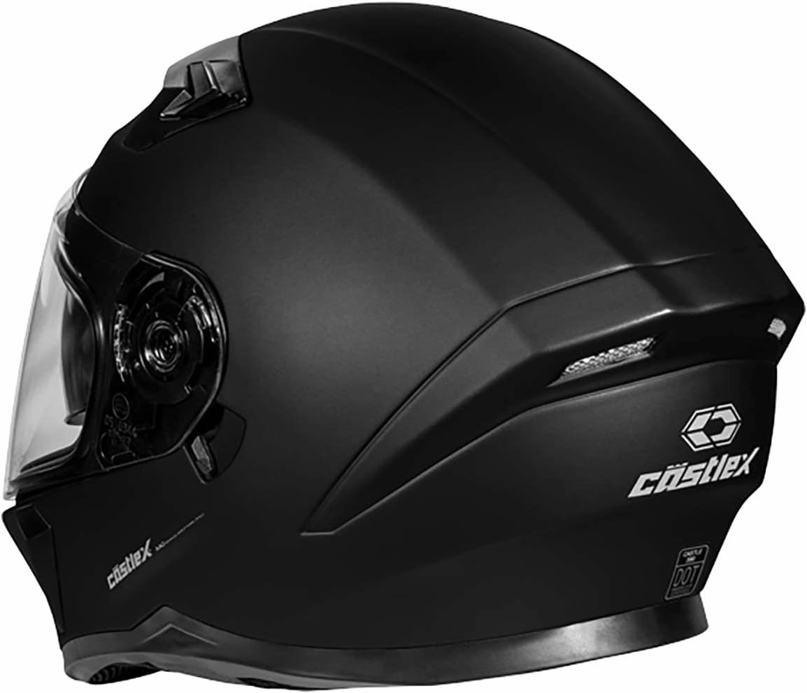 Castle X CX390 Full Face Snow Helmet (Matte Black - Large)