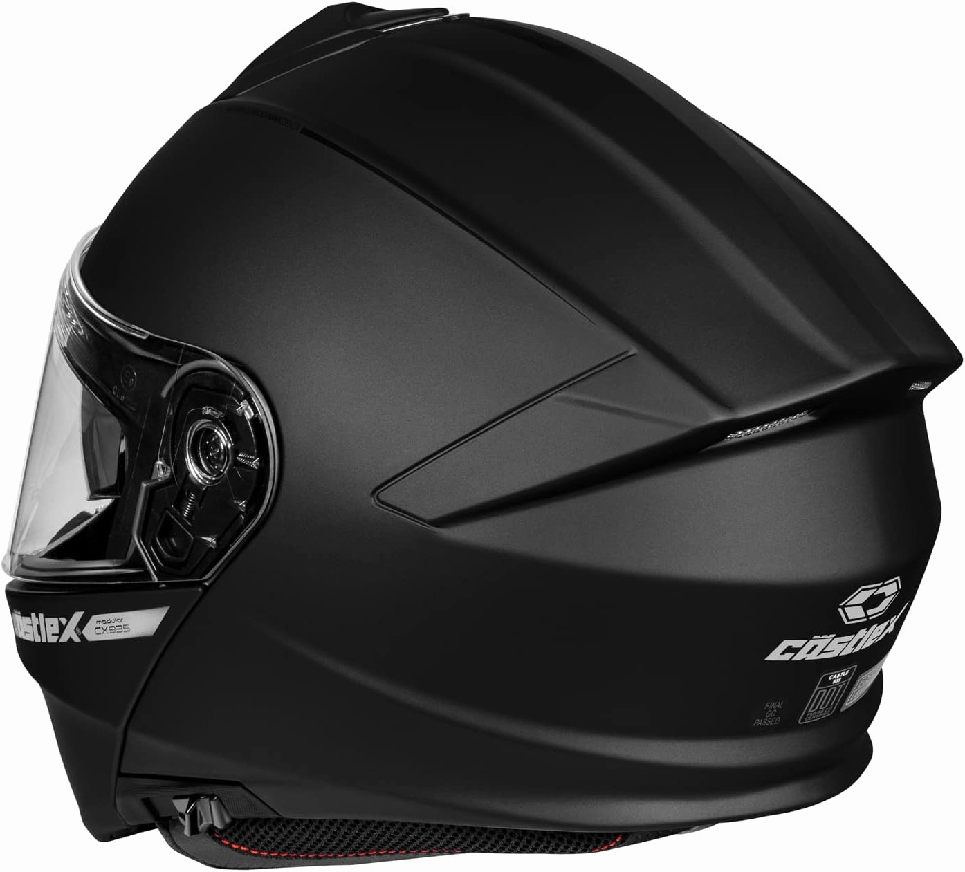 Castle X CX935 Modular Helmet in Matte Black, Size Large