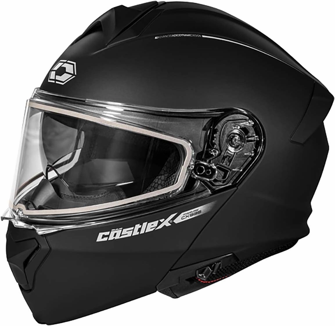 Castle X CX935 Modular Snow Helmet (Matte Black - 3X-Large)