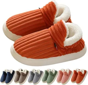 CEAeis Warm Fuzzy House Slippers, Sunshine Cloud Slippers, Comfortable Warm Plush Lining Slippers,for Men And Women