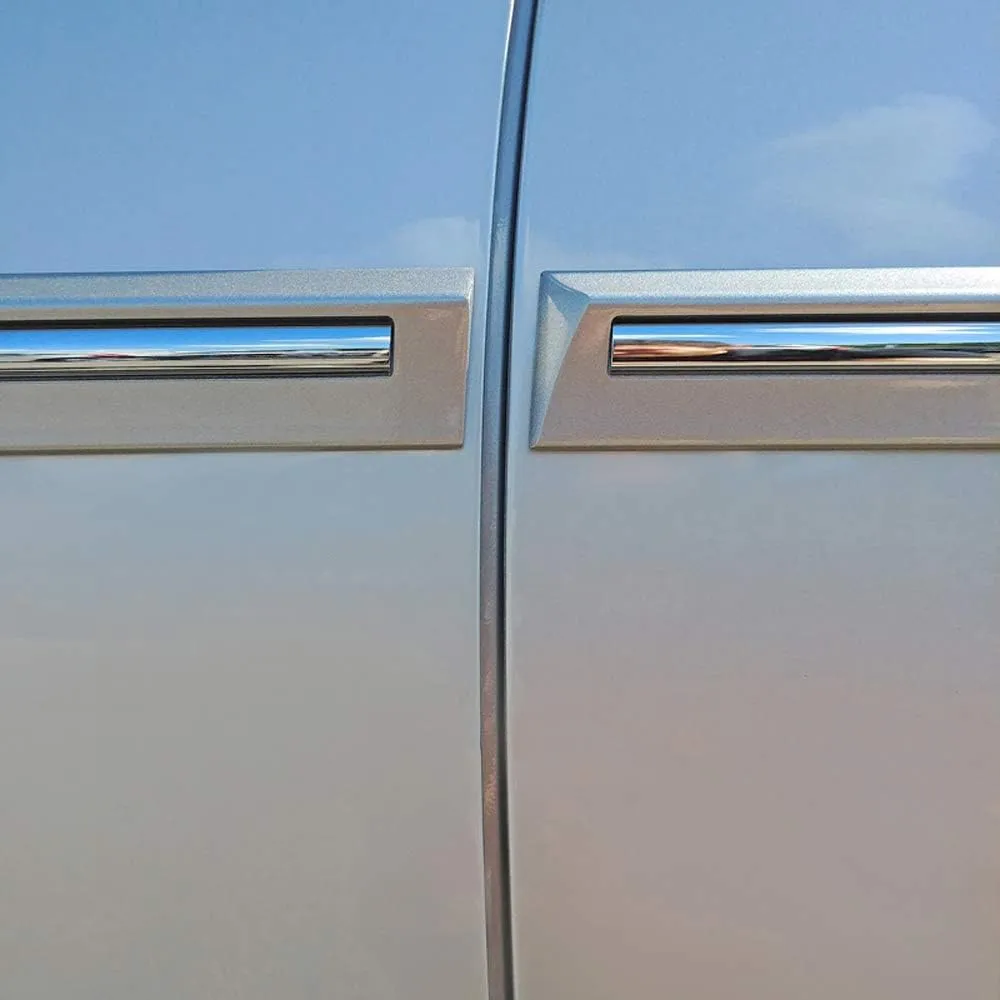 CF7-LS18 Custom Chromeline Body Side Molding Compatible with Lexus LS - DEEP Blue MC Effect (8X5)