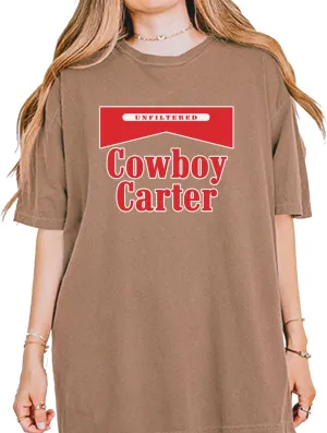 Cowboy Karter Country Act Two Unisex T-Shirt, Vintage Soft, Garment Dyed, Relaxed Fit