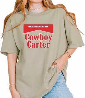 Cowboy Karter Country Act Two Unisex T-Shirt, Vintage Soft, Garment Dyed, Relaxed Fit