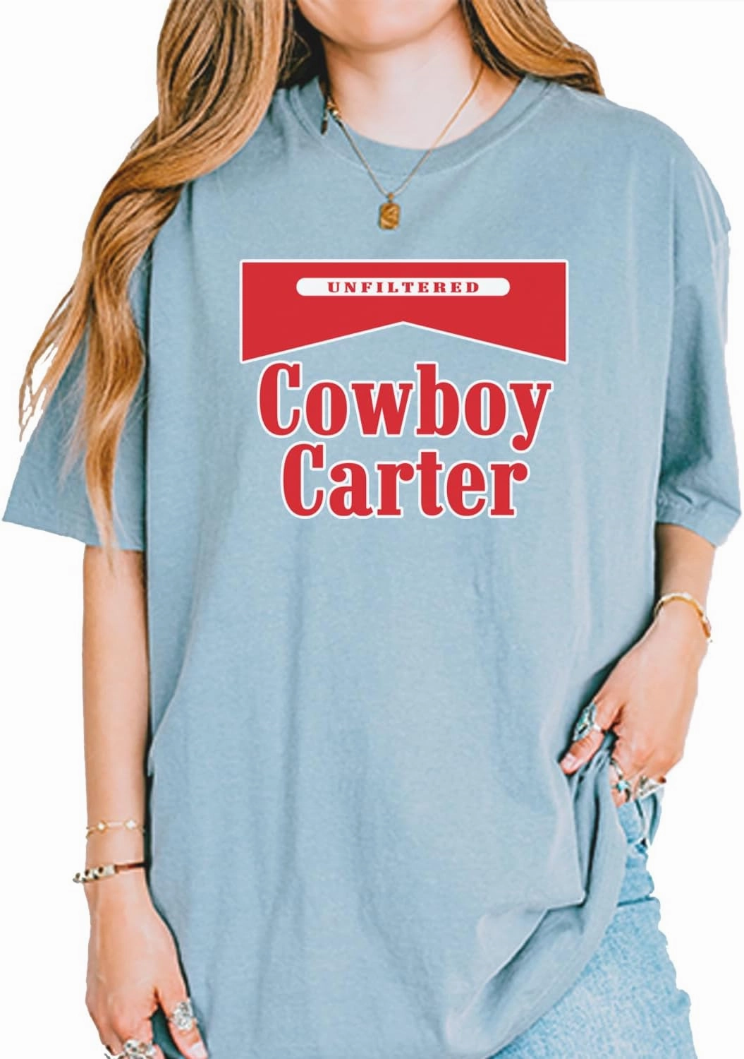 Cowboy Karter Country Act Two Unisex T-Shirt, Vintage Soft, Garment Dyed, Relaxed Fit