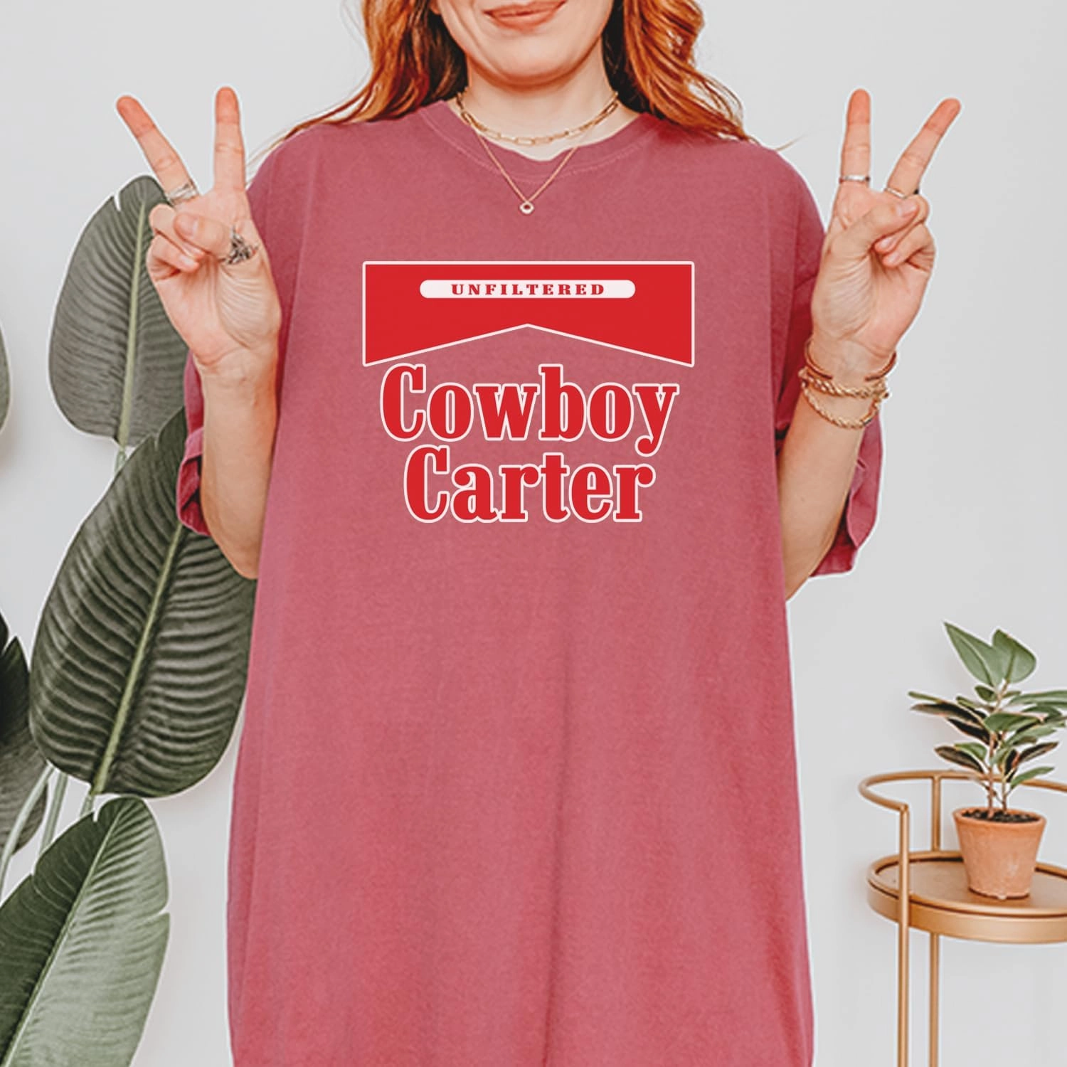 Cowboy Karter Country Act Two Unisex T-Shirt, Vintage Soft, Garment Dyed, Relaxed Fit