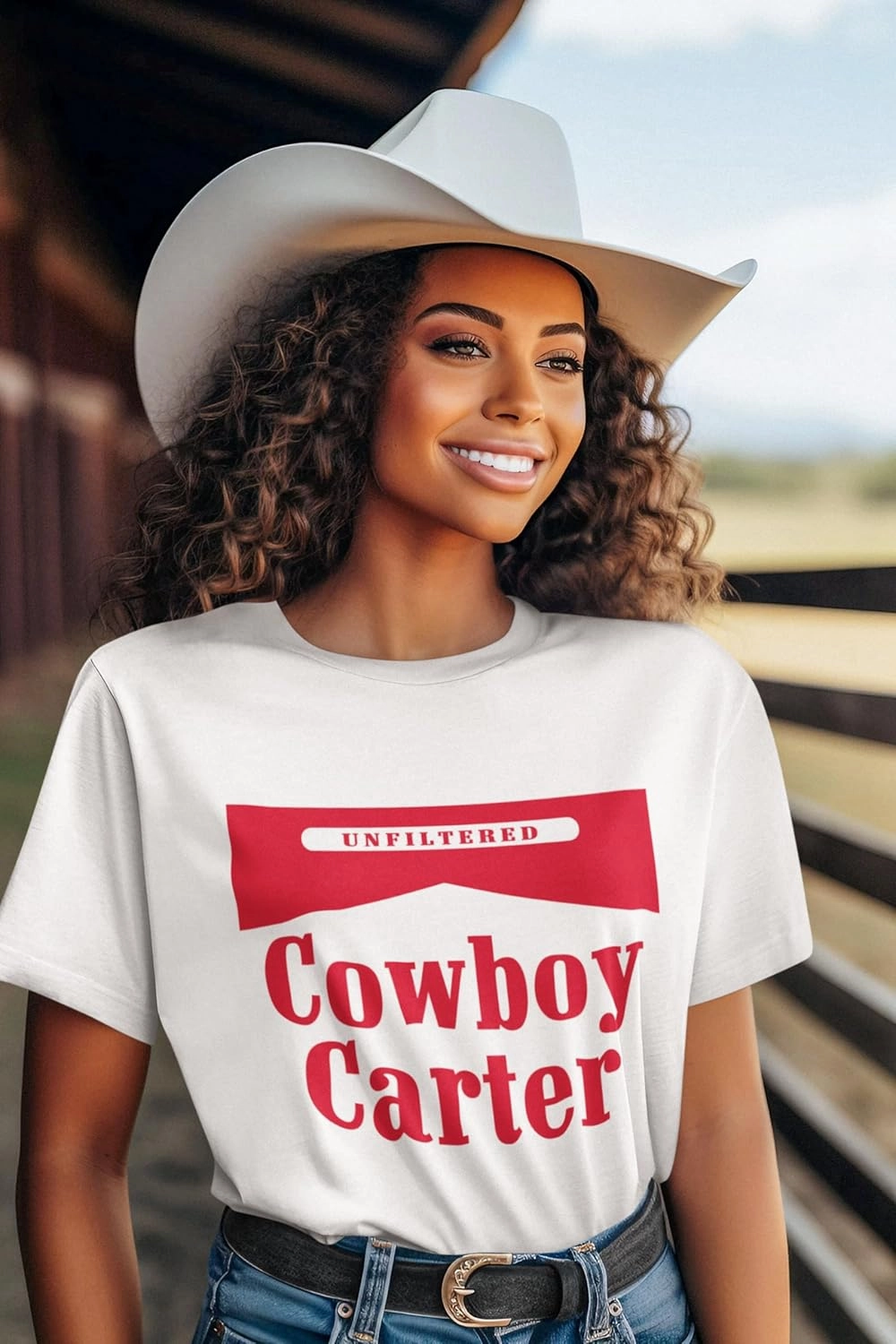Cowboy Karter Country Act Two Unisex T-Shirt, Vintage Soft, Garment Dyed, Relaxed Fit