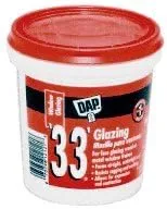 DAP 33PTW White Glazing Compound - Pint