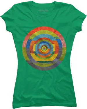 Design By Humans Junior's Full Circle by Michelle1991 T-Shirt - -