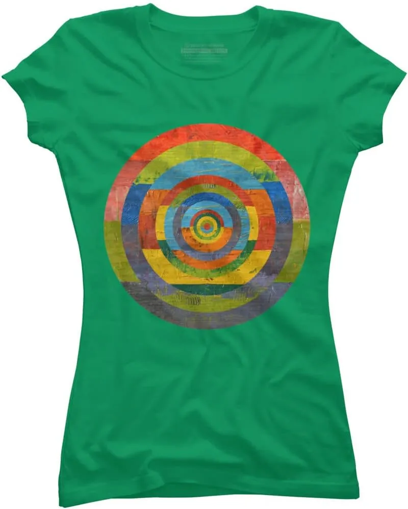 Design By Humans Junior's Full Circle by Michelle1991 T-Shirt - -