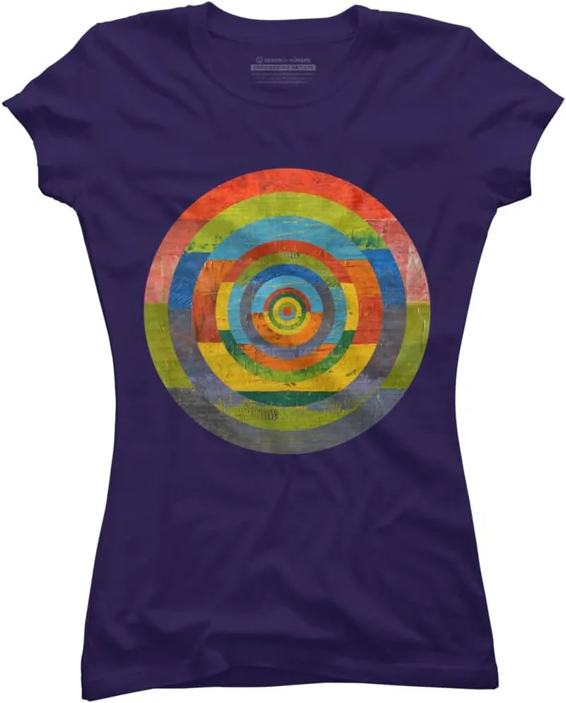 Design By Humans Junior's Full Circle by Michelle1991 T-Shirt - -