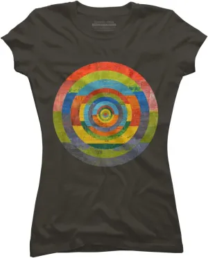 Design By Humans Junior's Full Circle by Michelle1991 T-Shirt - -