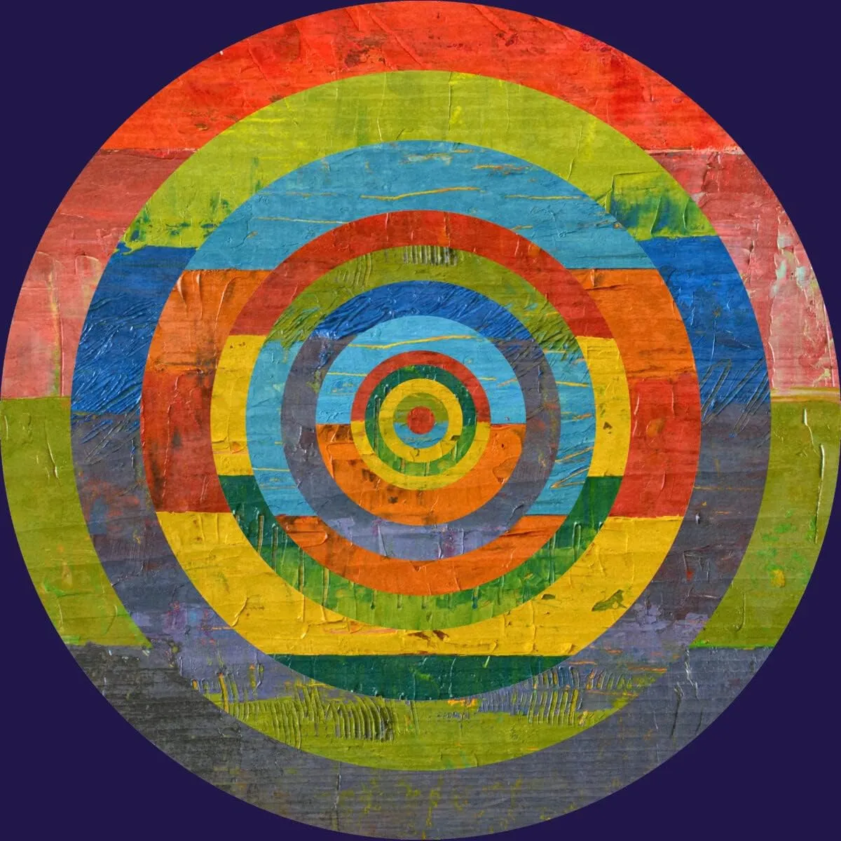 Design By Humans Junior's Full Circle by Michelle1991 T-Shirt - -