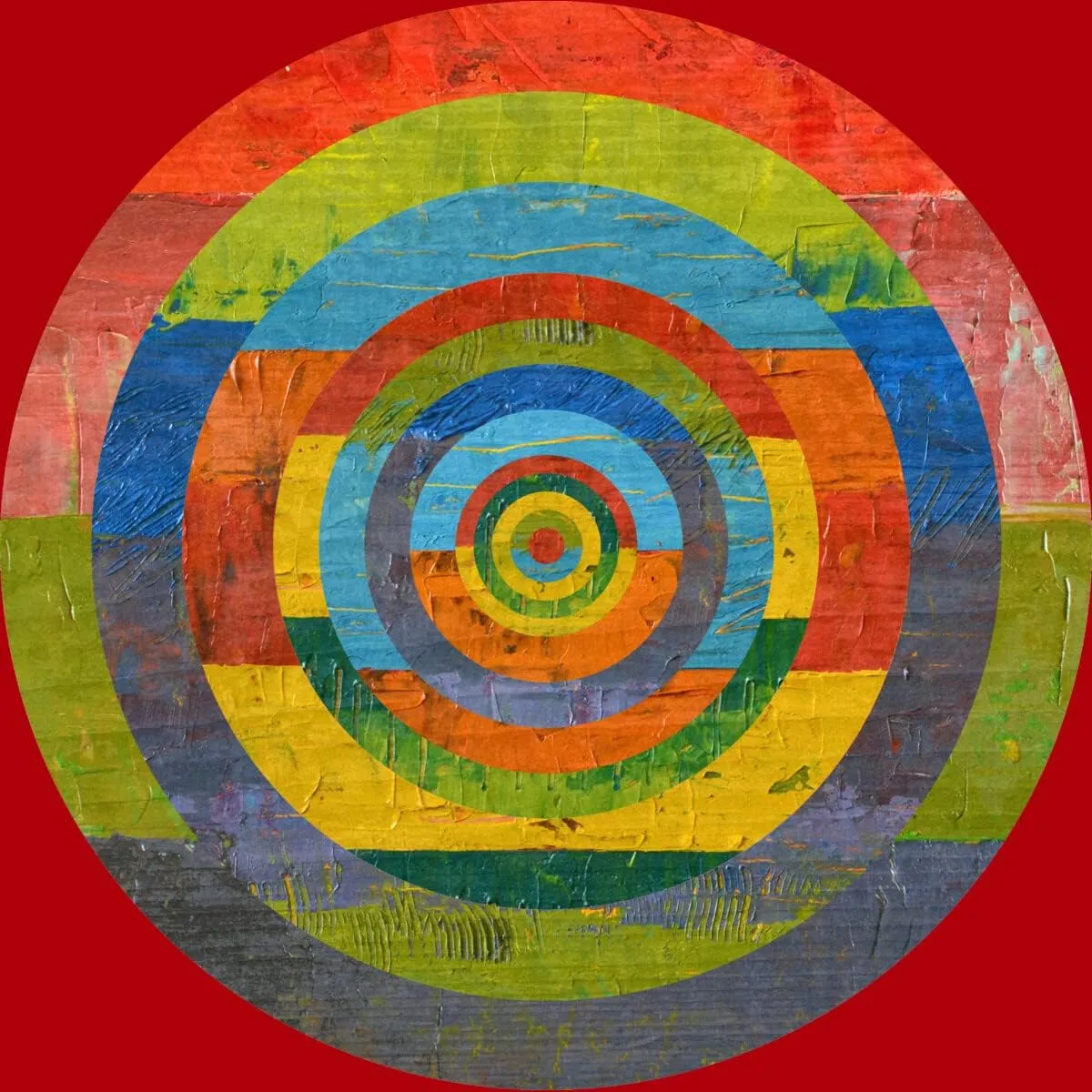 Design By Humans Junior's Full Circle by Michelle1991 T-Shirt - -