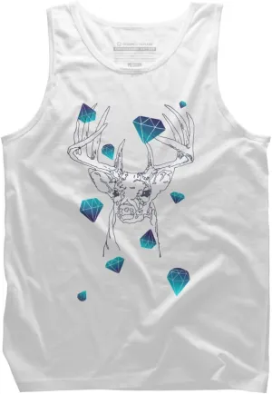 Design By Humans Men's Deers are Forever by Expo Tank Top - -