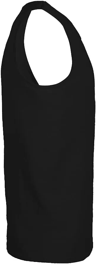 Design By Humans Men's Howling Mountain Wolf with Eagles on Sunset by Goldquills Tank Top - -