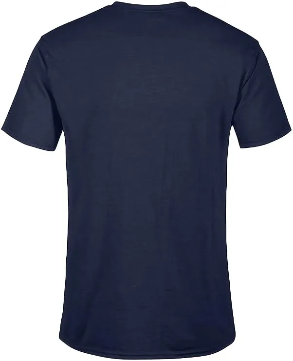 Design By Humans Men's Lost in The Wilds by Geof T-Shirt - -