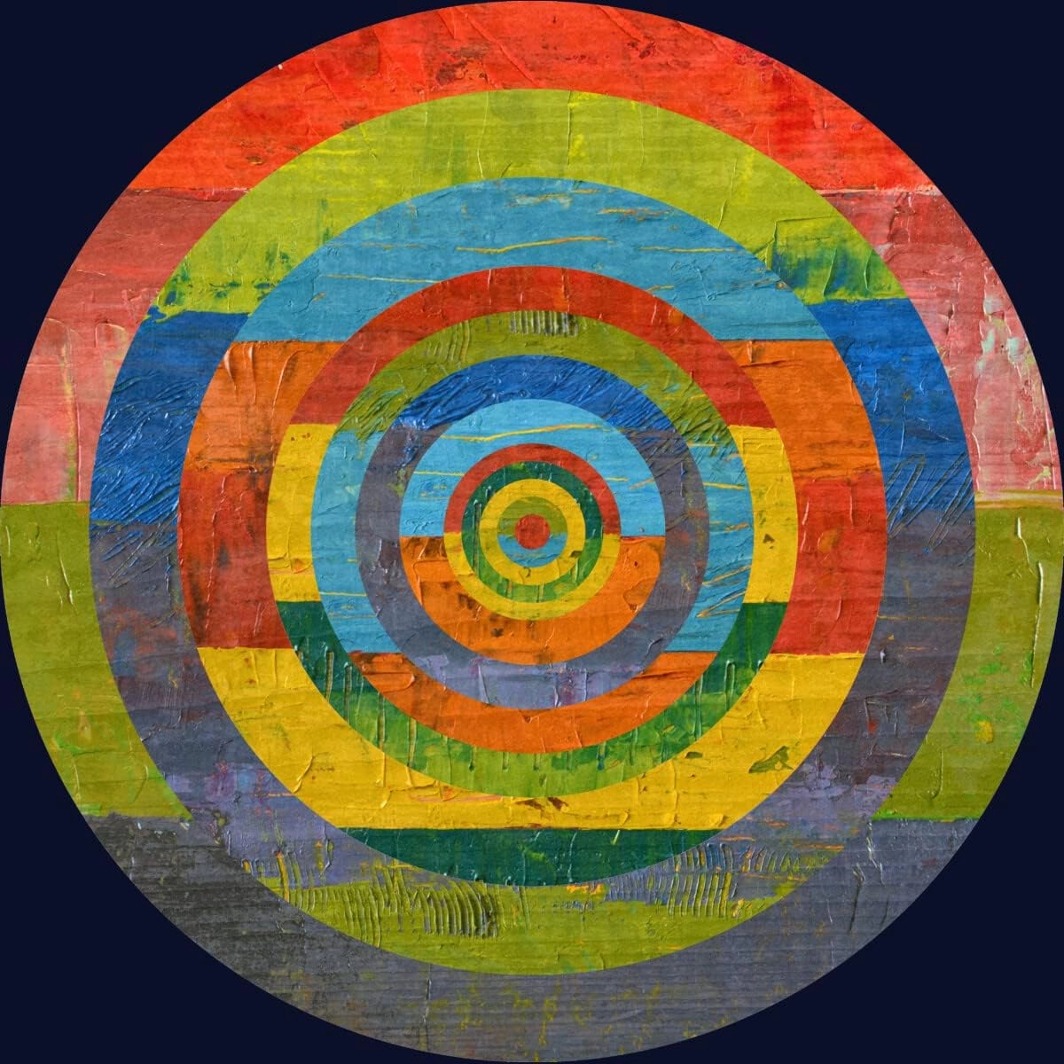 Design By Humans Junior's Full Circle by Michelle1991 T-Shirt - -