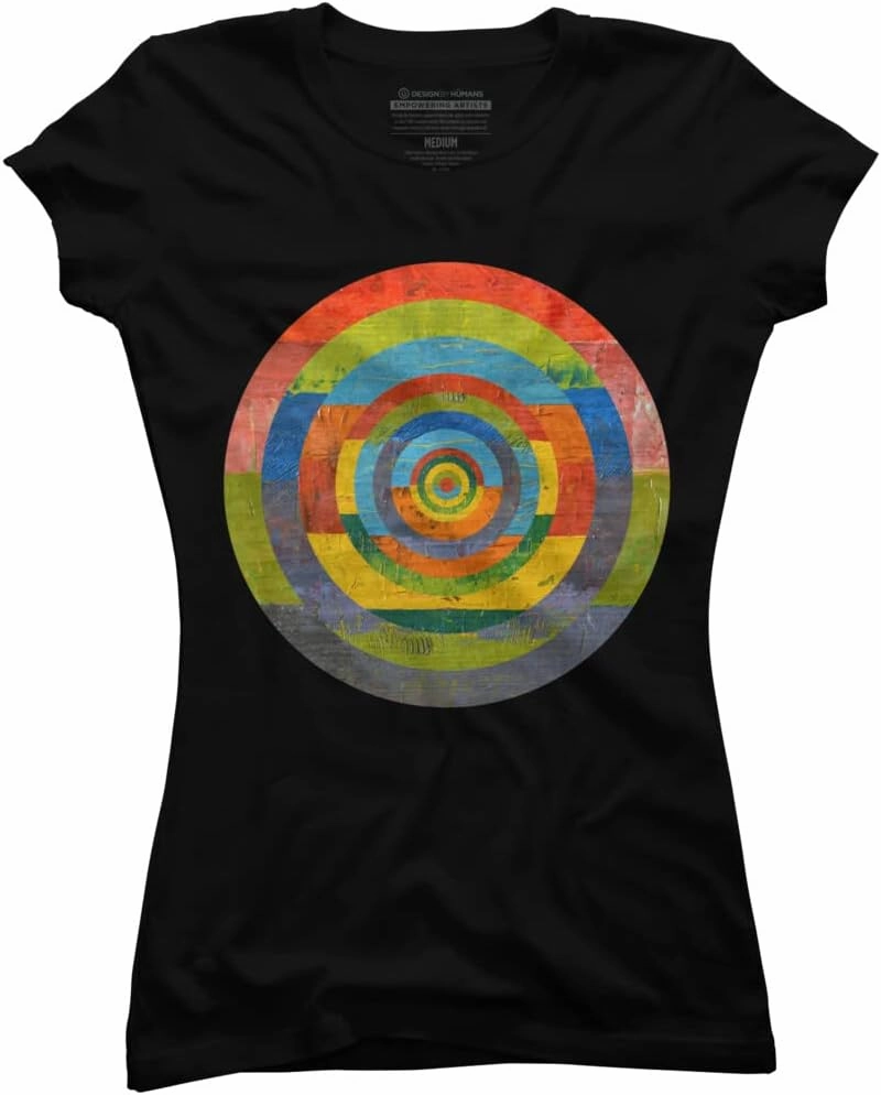 Design By Humans Junior's Full Circle by Michelle1991 T-Shirt - -