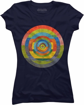 Design By Humans Junior's Full Circle by Michelle1991 T-Shirt - -