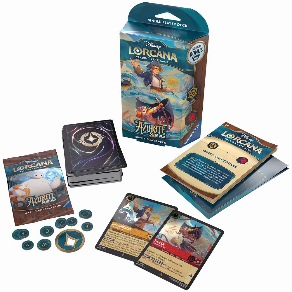 DISNEY LORCANA AZURITE SEA STARTER