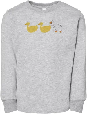 Duck Duck Goose Toddler Kids Long Sleeve T-Shirt