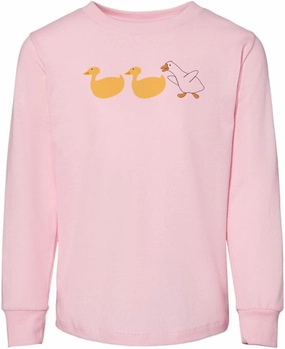 Duck Duck Goose Toddler Kids Long Sleeve T-Shirt