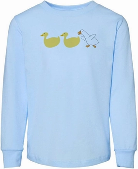 Duck Duck Goose Toddler Kids Long Sleeve T-Shirt