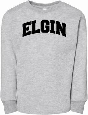 Elgin Collegiate Toddler Kids Long Sleeve T-Shirt