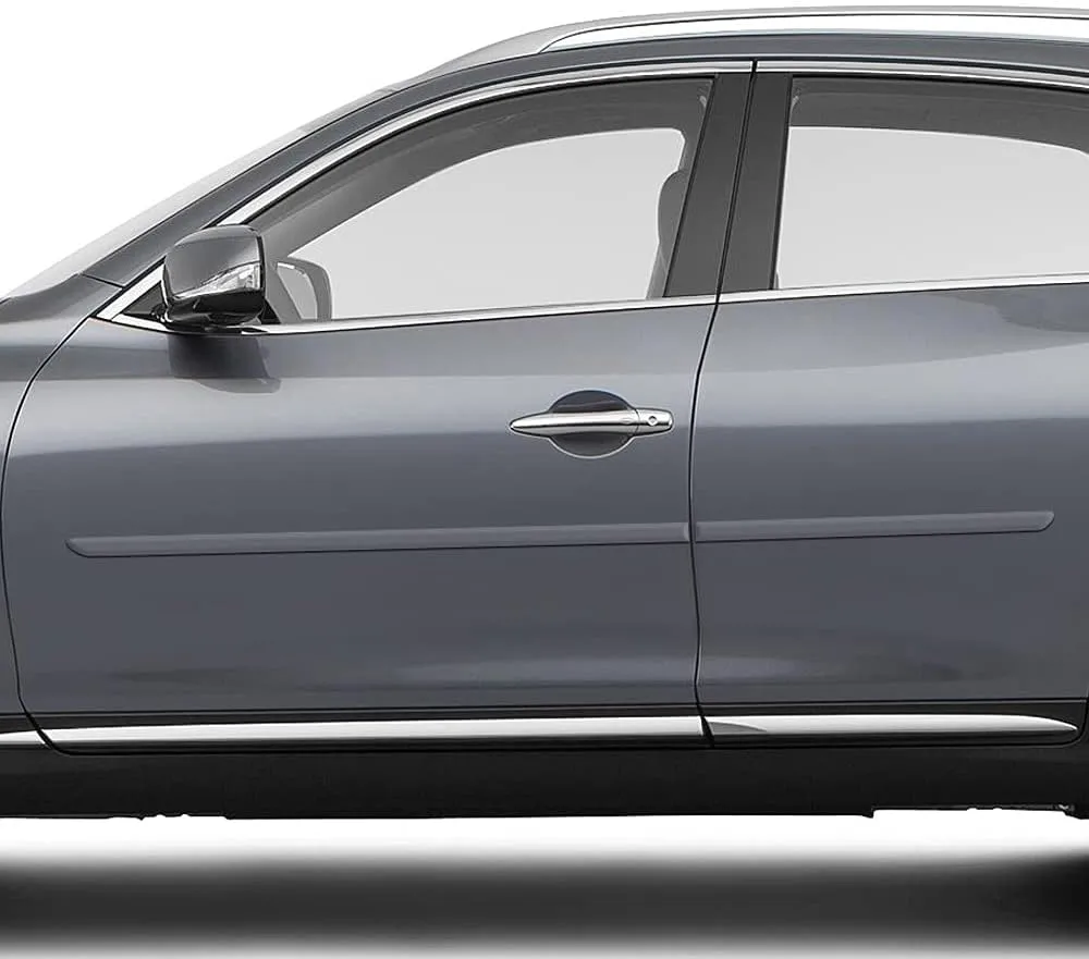 FE-INF4DR Finished End Body Side Molding Compatible with Infiniti EX35, G25, G35, G37, Q40, QX50 - Performance Blue (RBP)