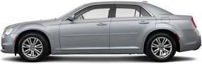 FE-300 Finished End Body Side Molding Compatible with Chrysler 300 - Marine Blue Metallic (PB6)
