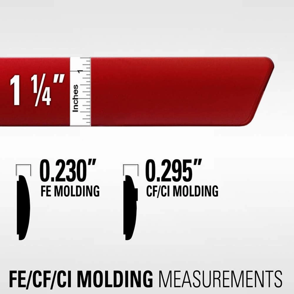 FE-300 Finished End Body Side Molding Compatible with Chrysler 300 - Marine Blue Metallic (PB6)