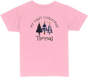 First Christmas Thomas Toddler Kids T-Shirt