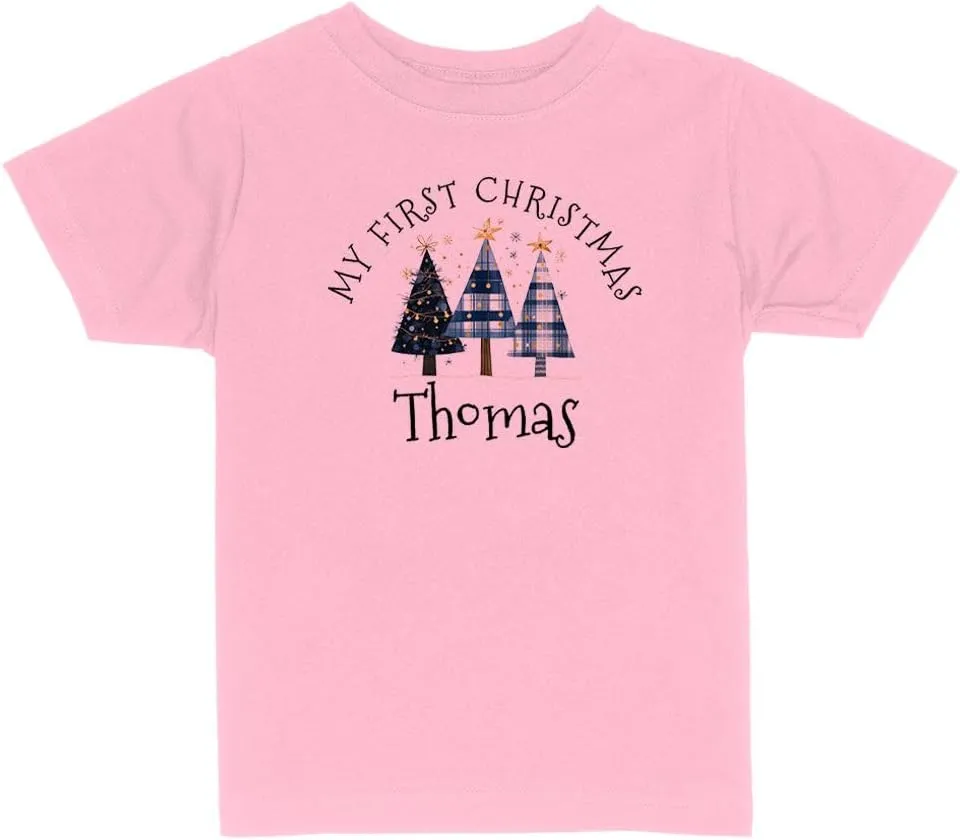 First Christmas Thomas Toddler Kids T-Shirt
