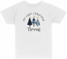 First Christmas Thomas Toddler Kids T-Shirt