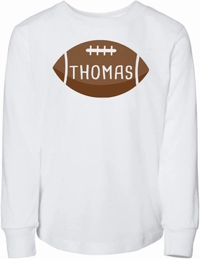 Football Thomas Toddler Kids Long Sleeve T-Shirt