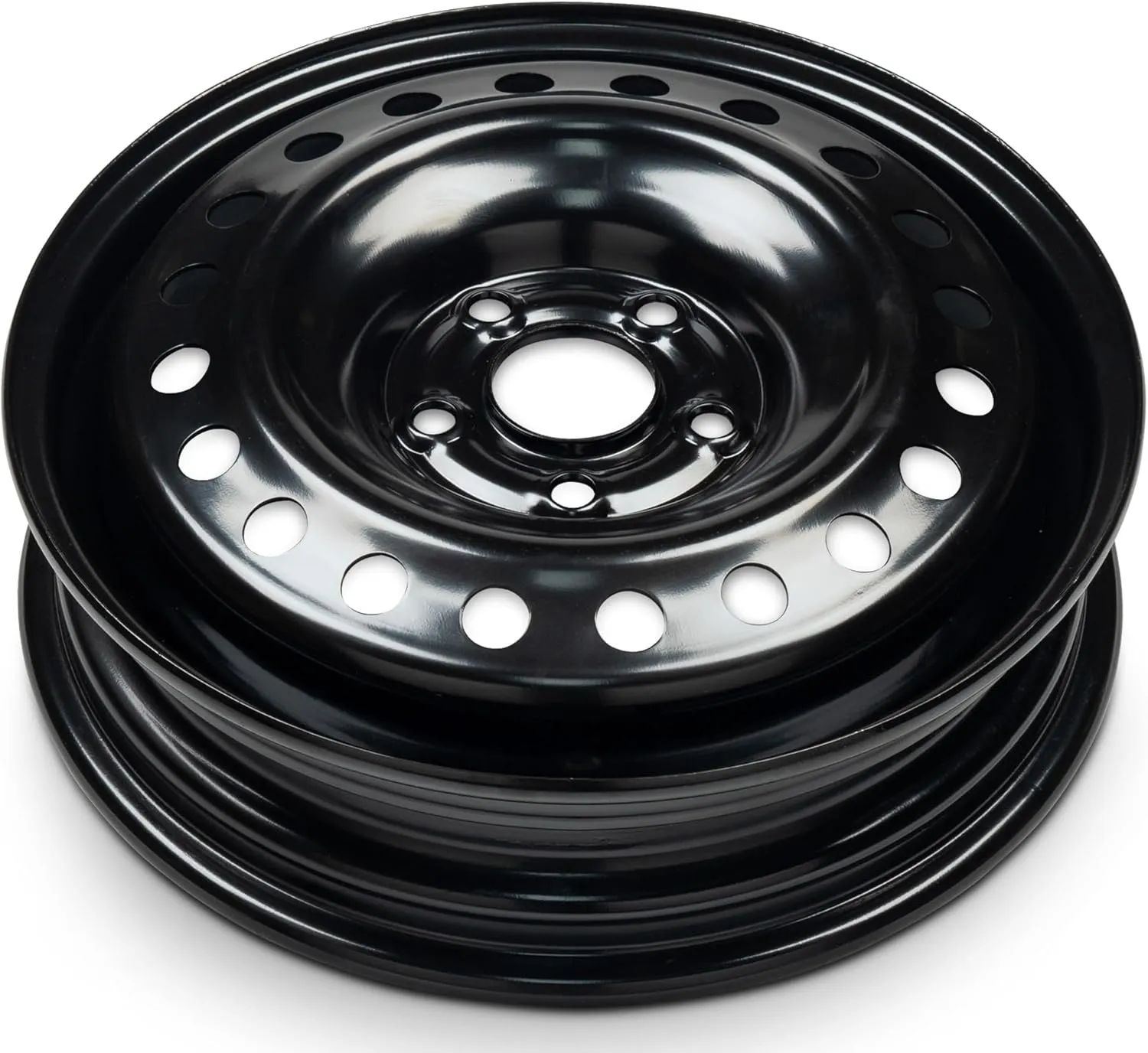 For 2013-2019 Nissan Sentra 16 Inch Painted Black Rim - OE Direct Replacement - Road Ready Car Wheel