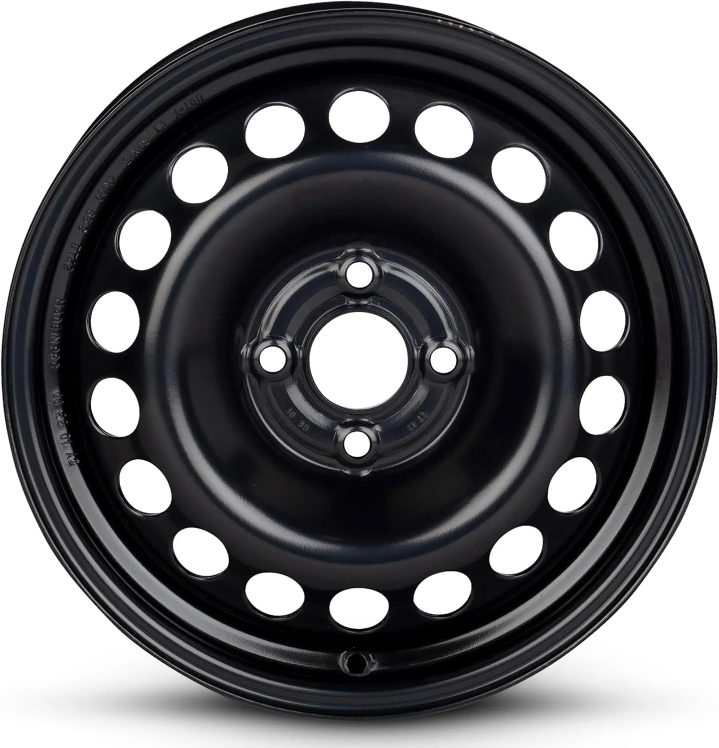 For 2018-2021 Buick Excelle 15 Inch Black Painted Steel Rim - OE Direct Replacement - Road Ready Car Wheel