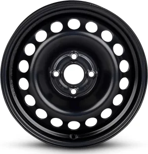 For 2018-2021 Buick Excelle 15 Inch Black Painted Steel Rim - OE Direct Replacement - Road Ready Car Wheel