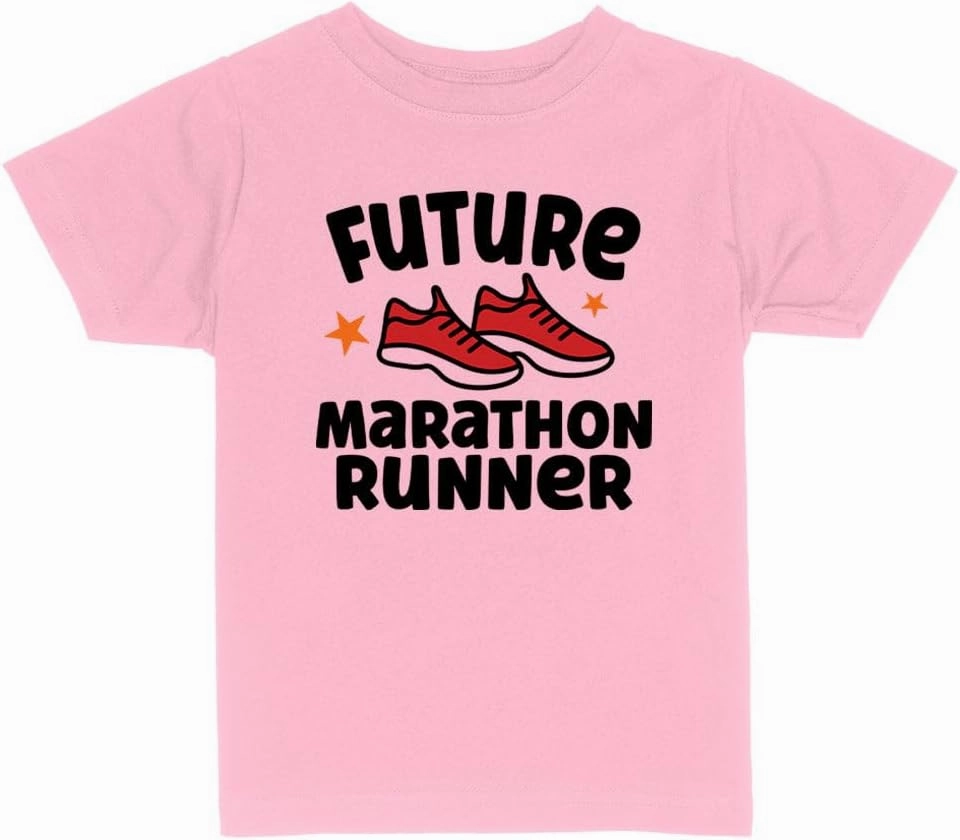 Future Marathon Runner Toddler Kids T-Shirt