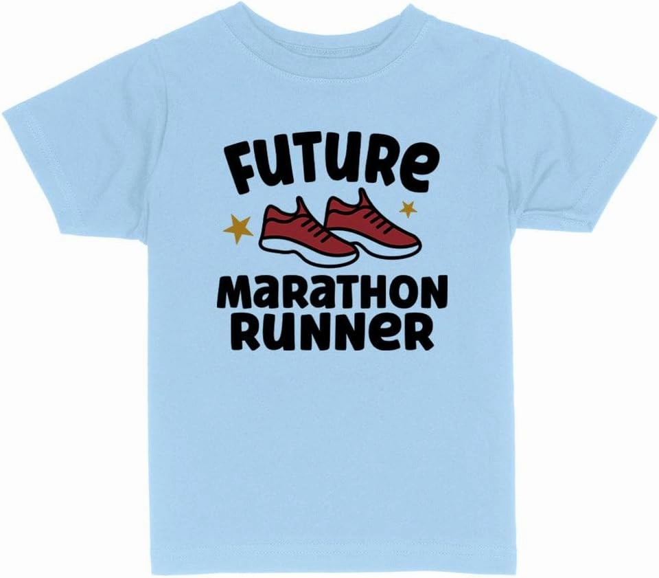 Future Marathon Runner Toddler Kids T-Shirt