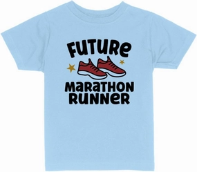 Future Marathon Runner Toddler Kids T-Shirt