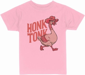 Goose Honk Tonk Toddler Kids T-Shirt