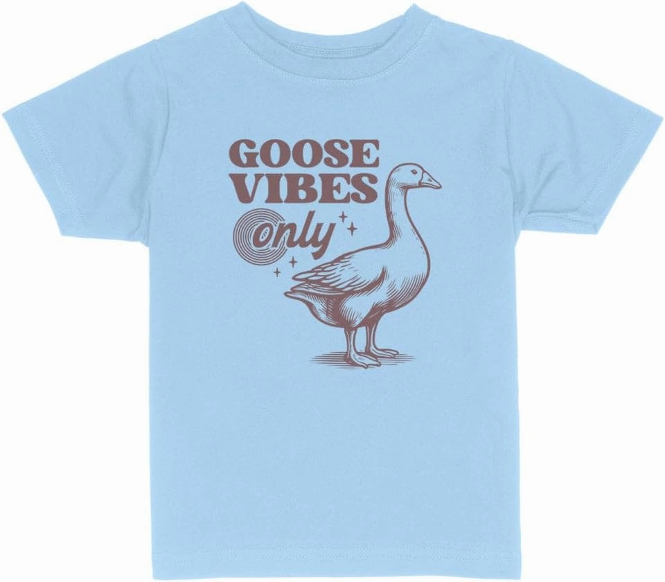 Goose Vibes Only Toddler Kids T-Shirt