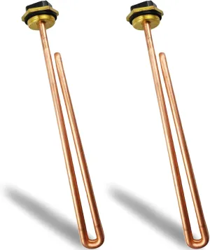 he 90240 heating element Replacement for EcoSmart ECO 18 27 24 36, Rheem, Eemax, Richmond,iHeat/Drakken Electric Tankless Water Heater -2 Pack,9KW 240V