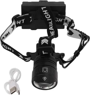headslamp,Heads Torch Powerful Rechargeable Waterproof LED Sensor headslight with for Outdoor Exploration Camping