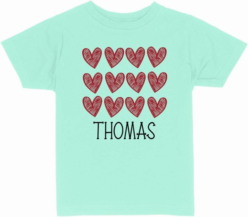 Hearts Thomas Toddler Kids T-Shirt